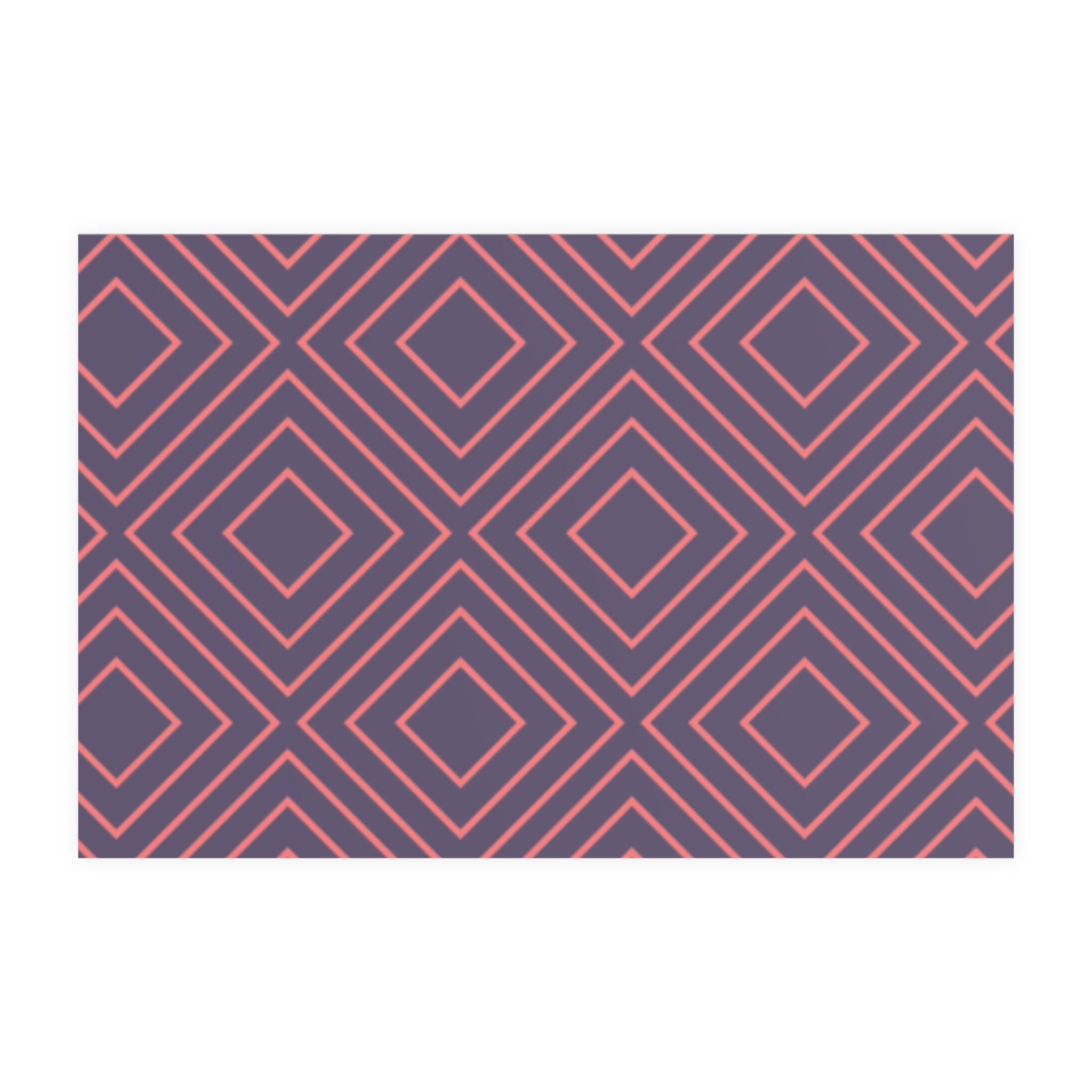 Optical Grid Matte Paper Poster