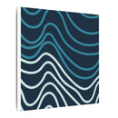Wiggle Waves Matte Canvas Stretched Multi-Size - Esmeralda Ecostore