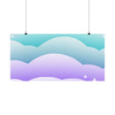 Cloudscape Matte Horizontal Posters - Esmeralda Ecostore