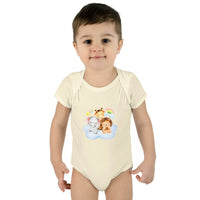 Cloud Buddies Infant Baby Rib Bodysuit - Esmeralda Ecostore