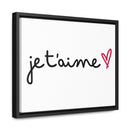 Je t'aime Gallery Canvas Wraps