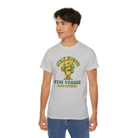Stay Veggie Unisex Ultra Cotton Tee - Esmeralda Ecostore