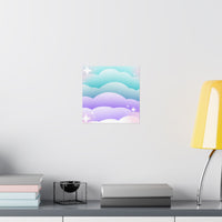 Cloudscape Matte Horizontal Posters