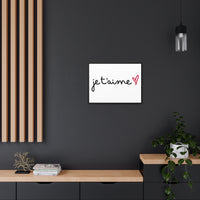 Je t'aime Gallery Canvas Wraps