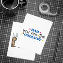 World's Best Dad Postcard Bundles-Envelopes Included - Esmeralda Ecostore