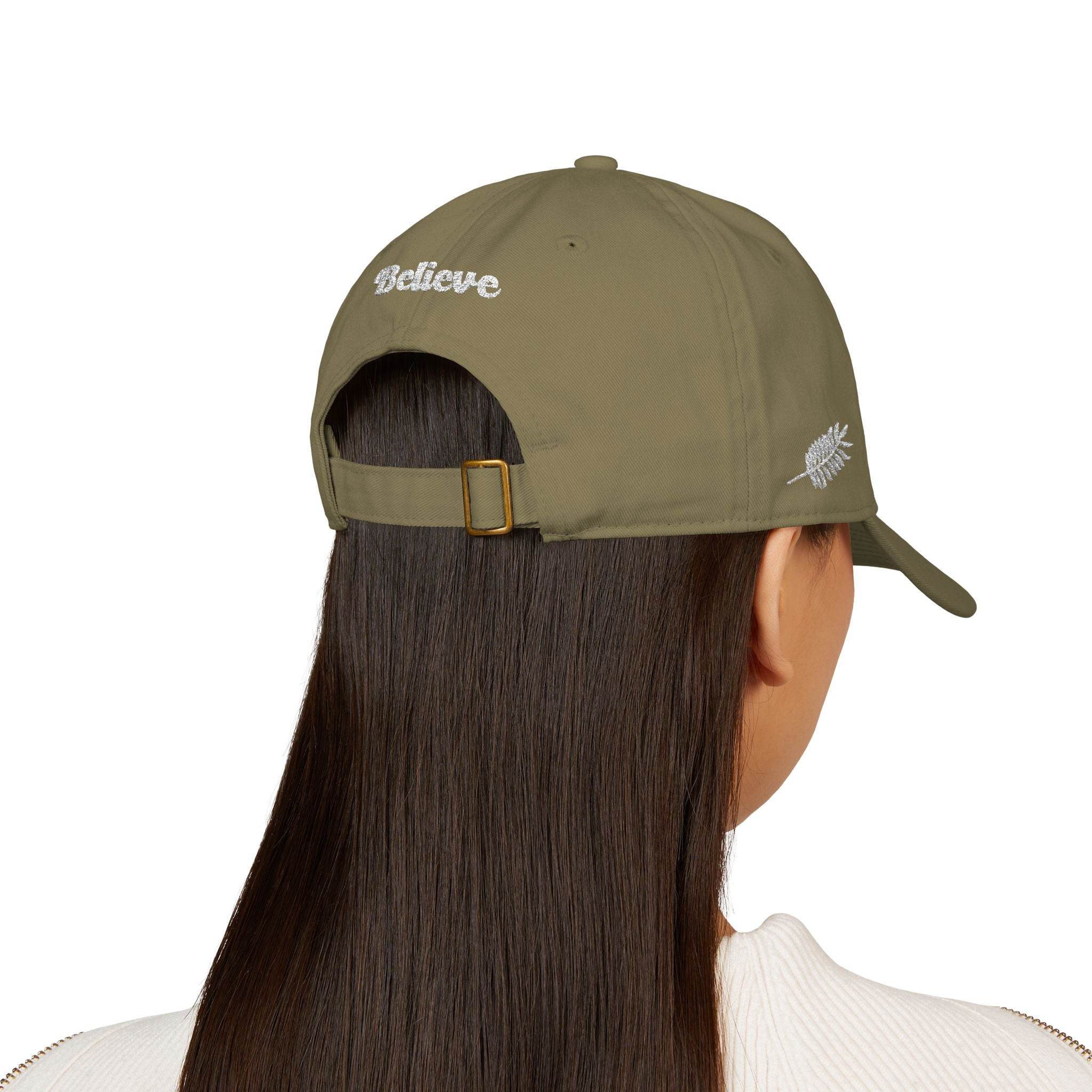 Believe Organic Baseball Cap (Embroidery) - Esmeralda Ecostore