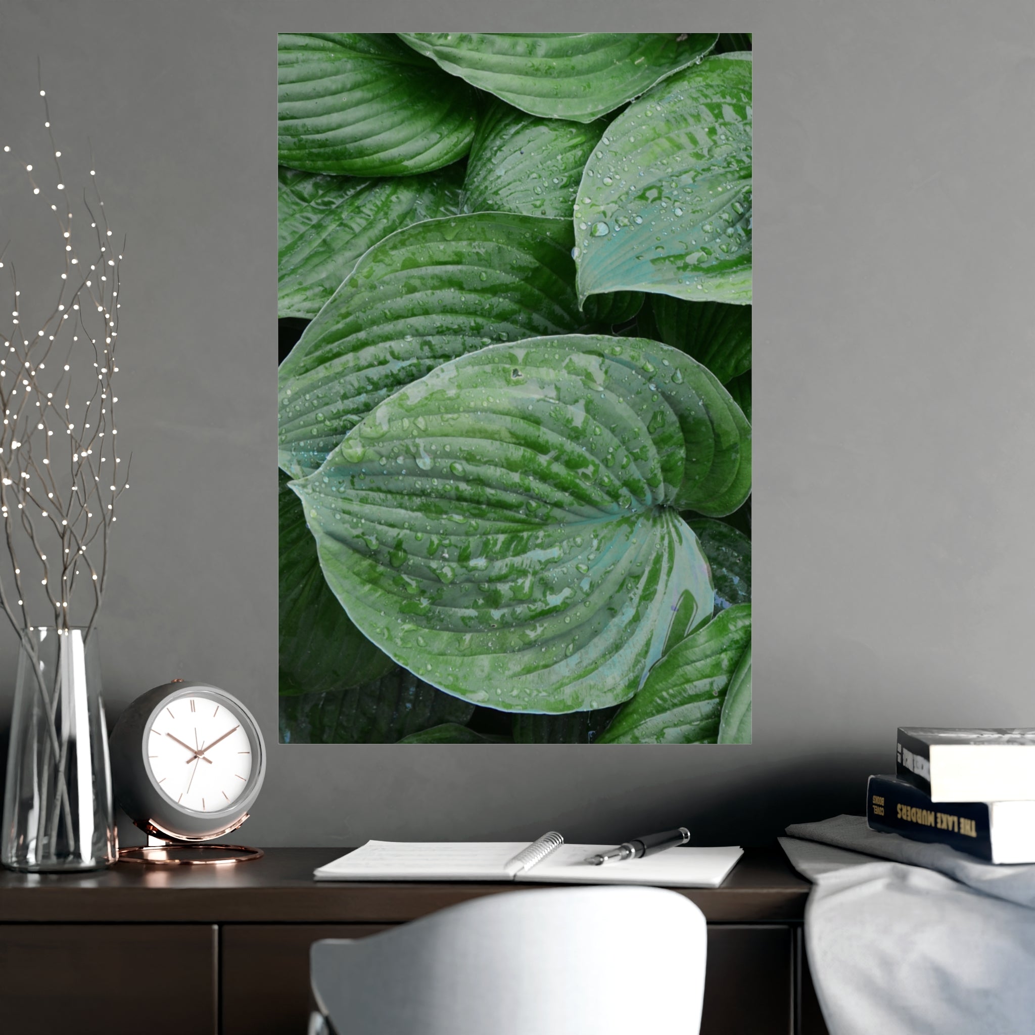 Emerald Dew Vertical and Horizontal Matte Posters