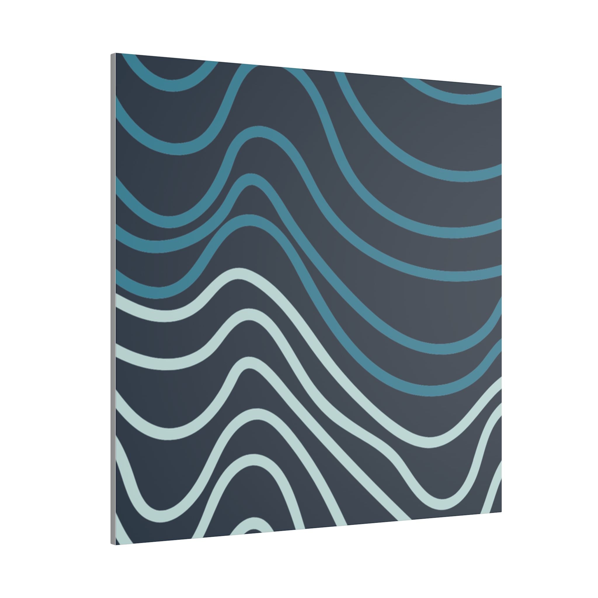 Wiggle Waves Matte Canvas