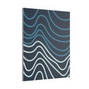 Wiggle Waves Matte Canvas