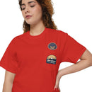 Blue Ocean Unisex Heavy Cotton Pocket Tee - Esmeralda Ecostore