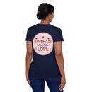 With Love Women's Organic Short Sleeve T-Shirt - Esmeralda Ecostore