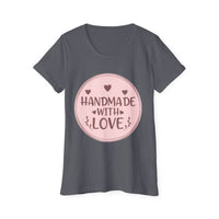 With Love Women's Organic Short Sleeve T-Shirt - Esmeralda Ecostore
