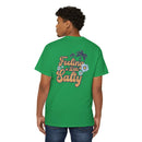 Blue Ocean Unisex Heavy Cotton Pocket Tee - Esmeralda Ecostore