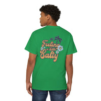 Blue Ocean Unisex Heavy Cotton Pocket Tee - Esmeralda Ecostore