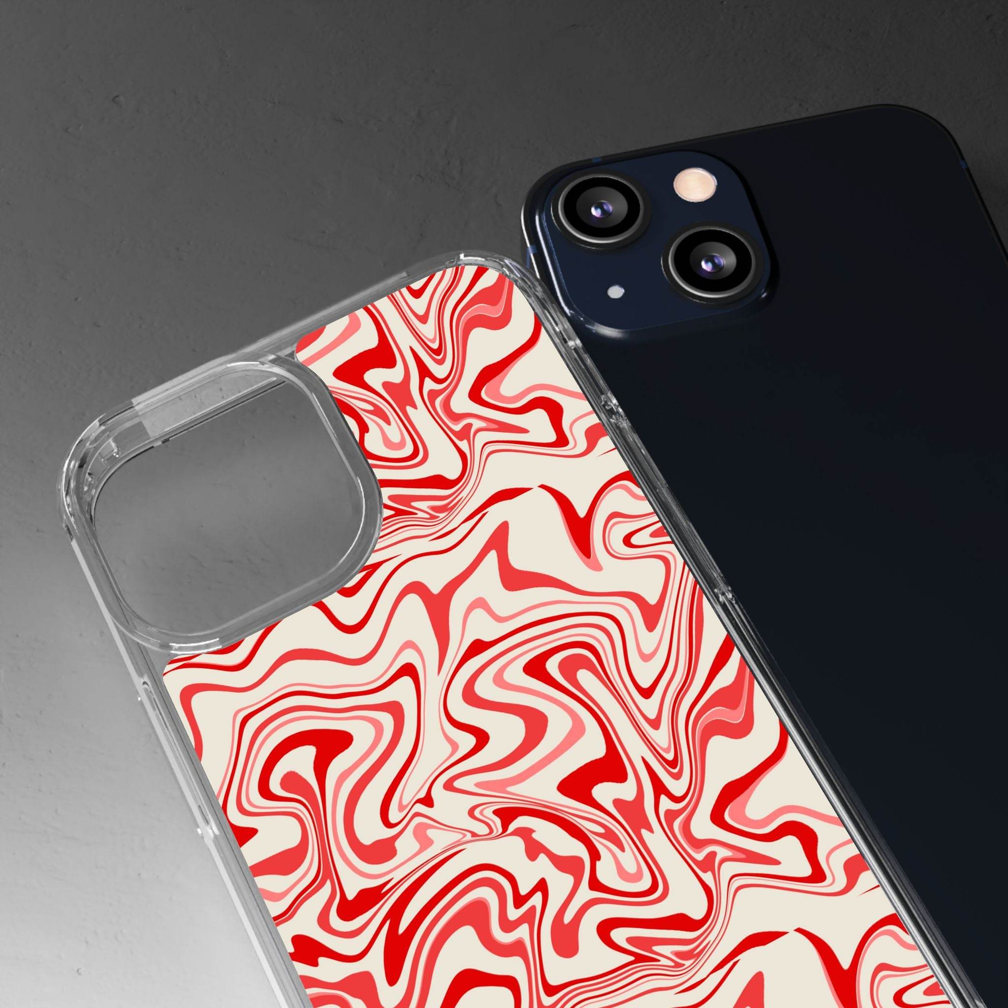 Lava Flow Sustainable Phone Clear Cases - Esmeralda Ecostore