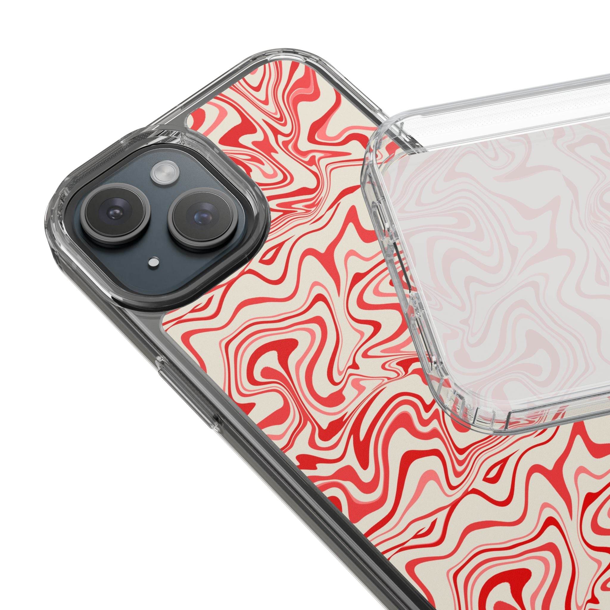 Lava Flow Sustainable Phone Clear Cases - Esmeralda Ecostore