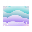 Cloudscape Matte Horizontal Posters - Esmeralda Ecostore