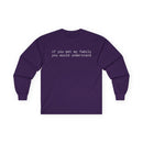 Family Unisex Ultra Cotton Long Sleeve Tee