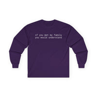 Family Unisex Ultra Cotton Long Sleeve Tee