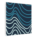 Wiggle Waves Matte Canvas Stretched Multi-Size - Esmeralda Ecostore