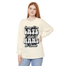 Sarcastic Unisex Garment-Dyed Long Sleeve T-Shirt - Esmeralda Ecostore