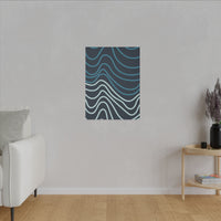 Wiggle Waves Matte Canvas