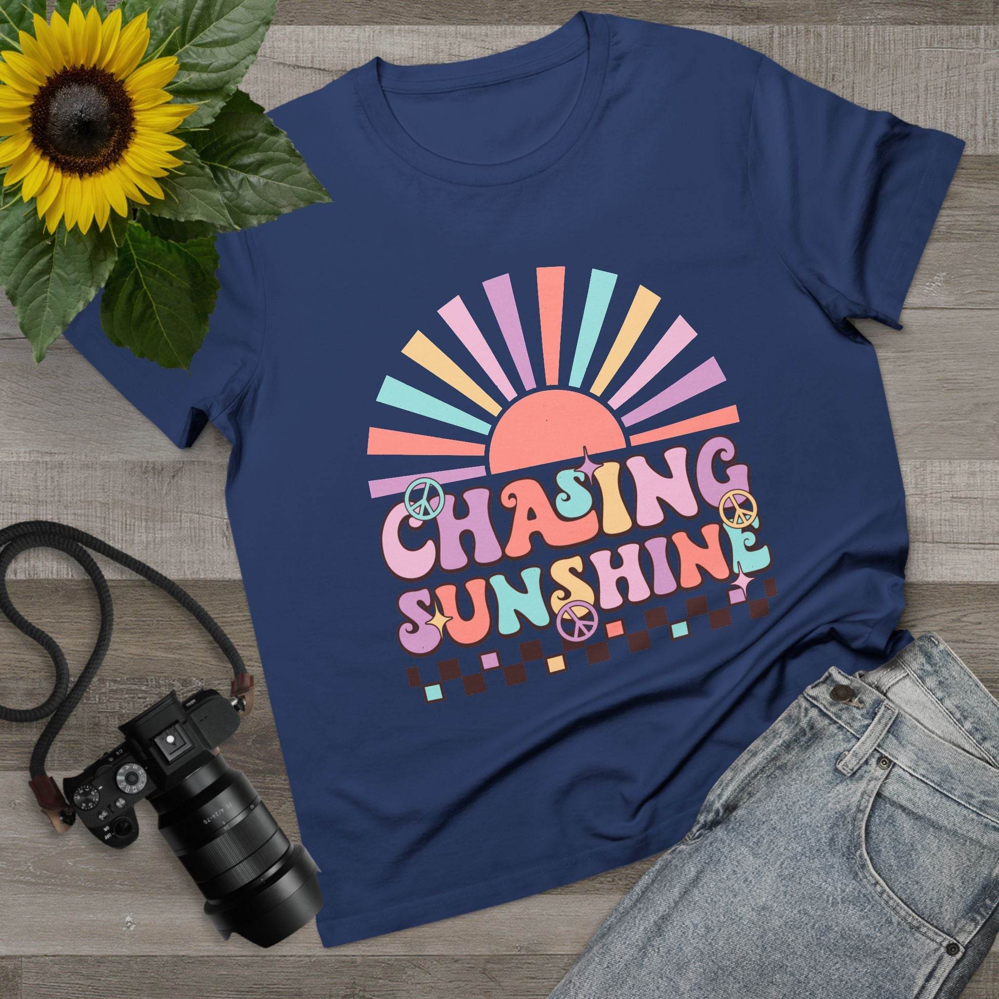 Chasing Sunshine Women's Maple Tee - Esmeralda Ecostore