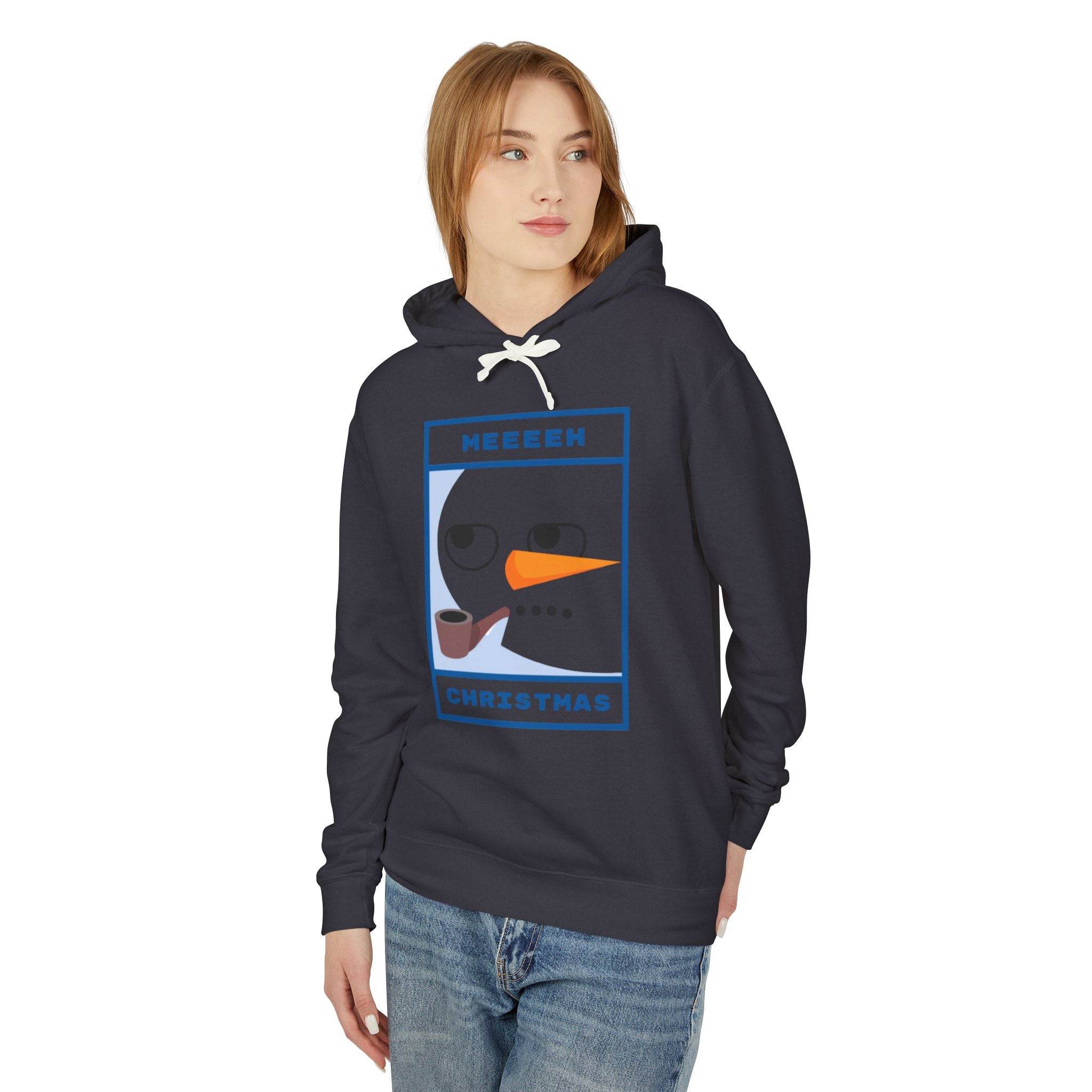 Ugly Christmas Unisex Lightweight Hooded Sweatshirt