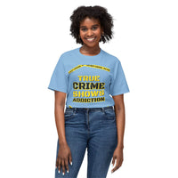 True Crime Shows Addiction Unisex HD Cotton™ T-Shirt - Esmeralda Ecostore