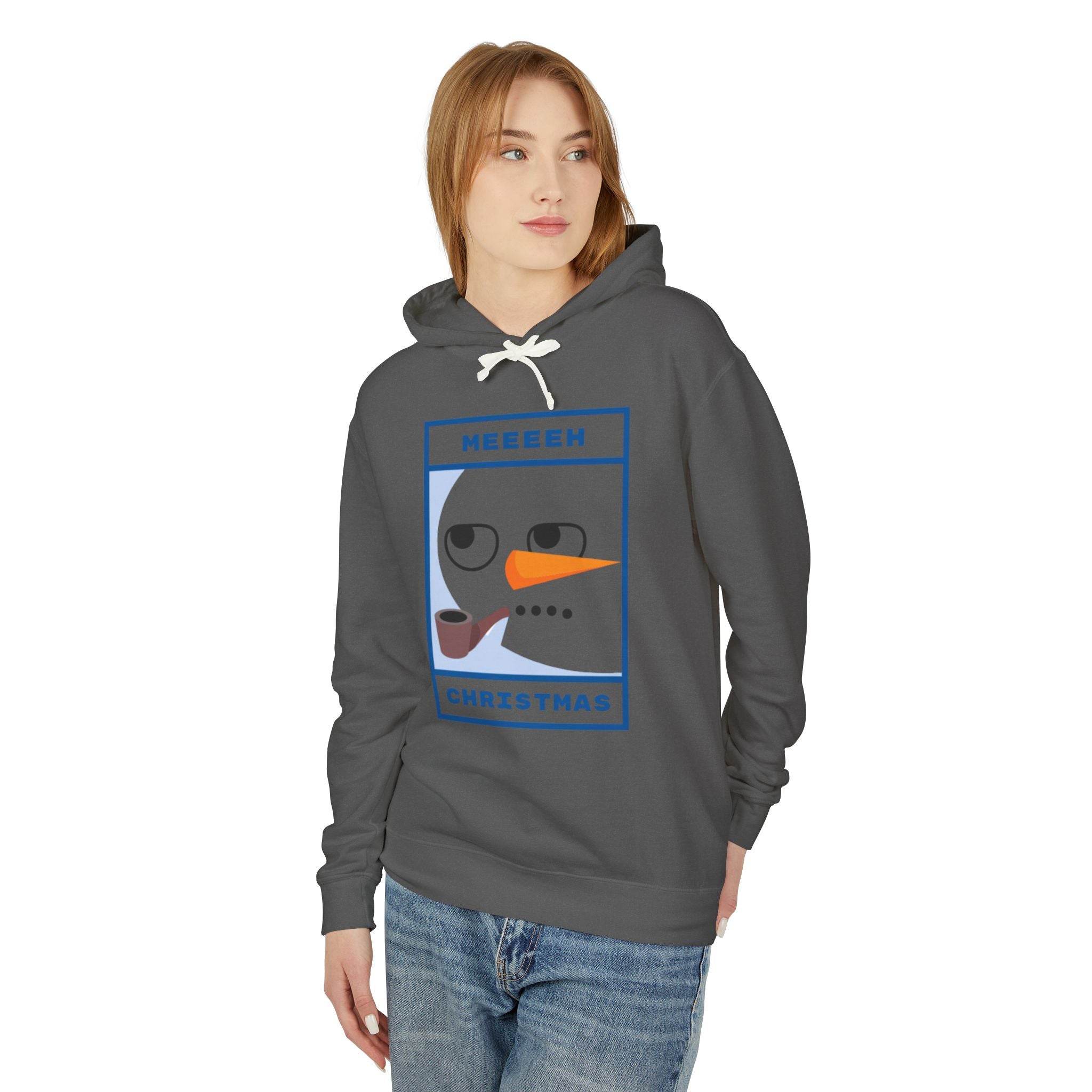 Ugly Christmas Unisex Lightweight Hooded Sweatshirt