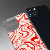 Lava Flow Clear Case