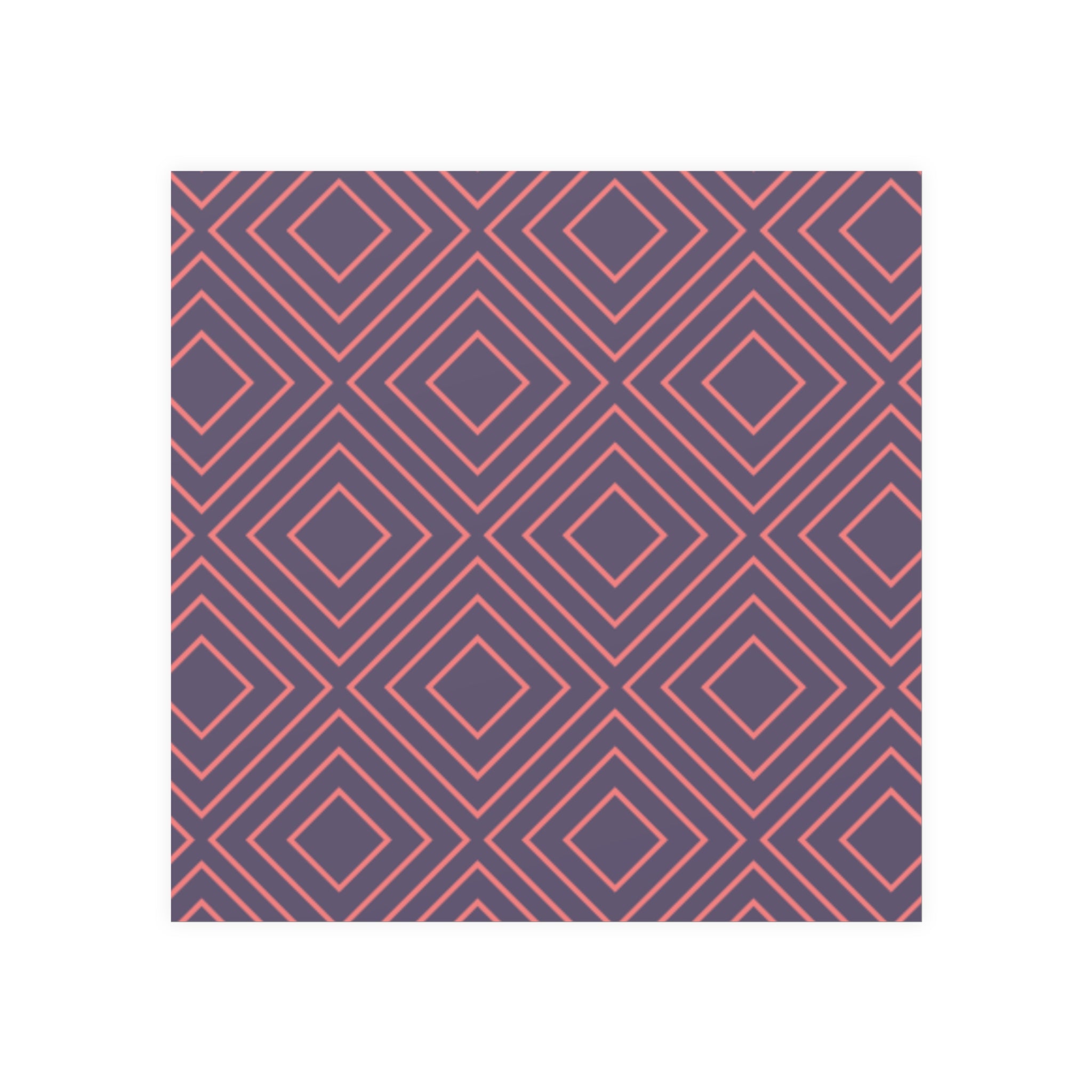 Optical Grid Matte Paper Poster