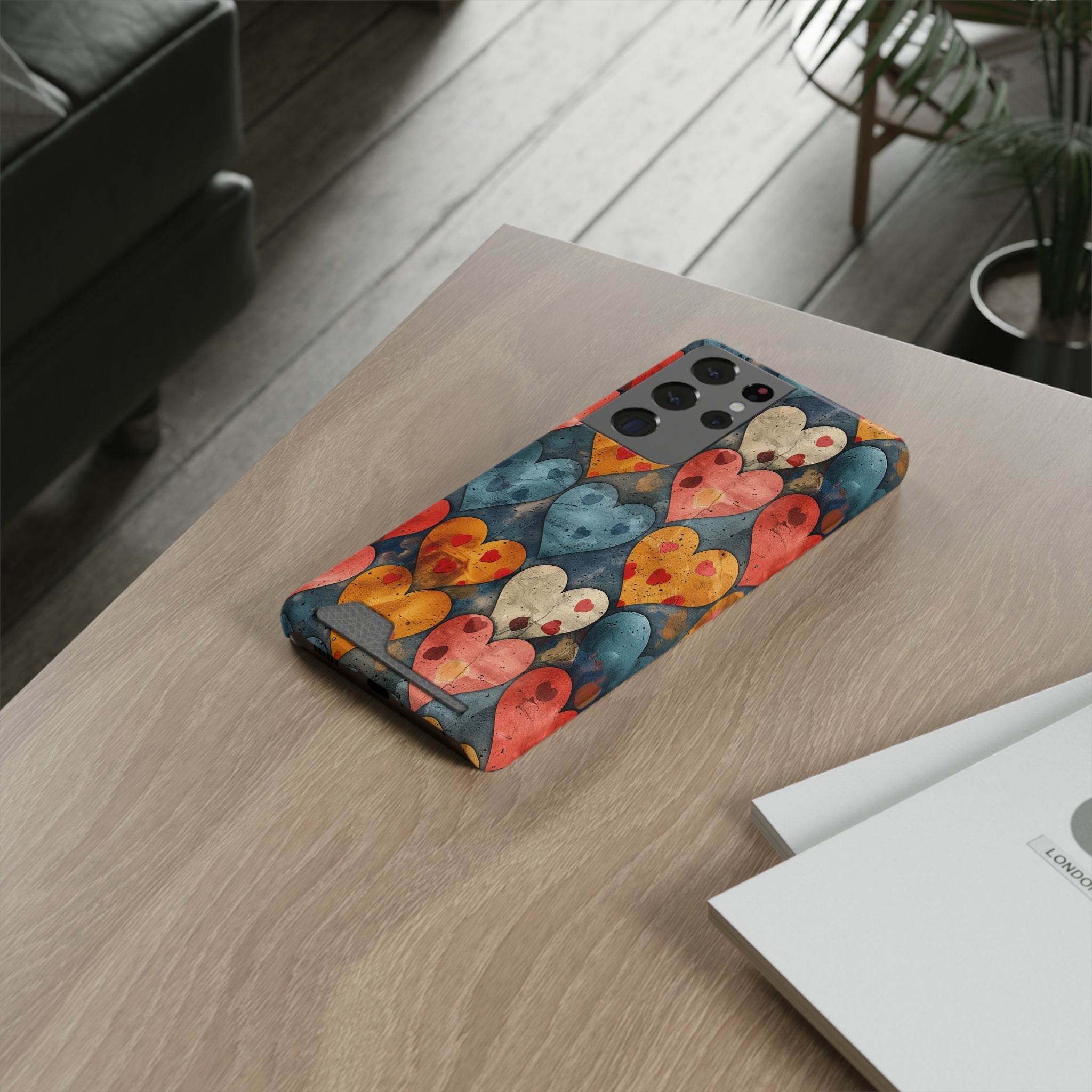 Love&Carry Phone Case With Card Holder - Esmeralda Ecostore