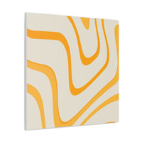 Golden Flow Canvas Gallery Wraps