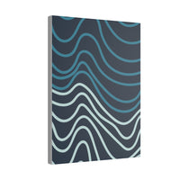 Wiggle Waves Matte Canvas