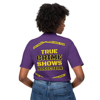 True Crime Shows Addiction Unisex HD Cotton™ T-Shirt - Esmeralda Ecostore