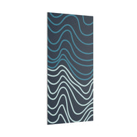 Wiggle Waves Matte Canvas