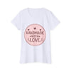 With Love Women's Organic Short Sleeve T-Shirt - Esmeralda Ecostore