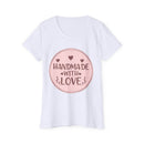 With Love Women's Organic Short Sleeve T-Shirt - Esmeralda Ecostore