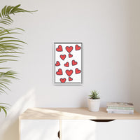 Heartbeat Matte Canvas