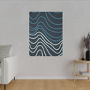 Wiggle Waves Matte Canvas