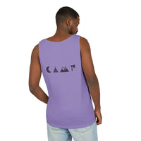 Adventure Awaits Unisex Garment-Dyed Tank Top