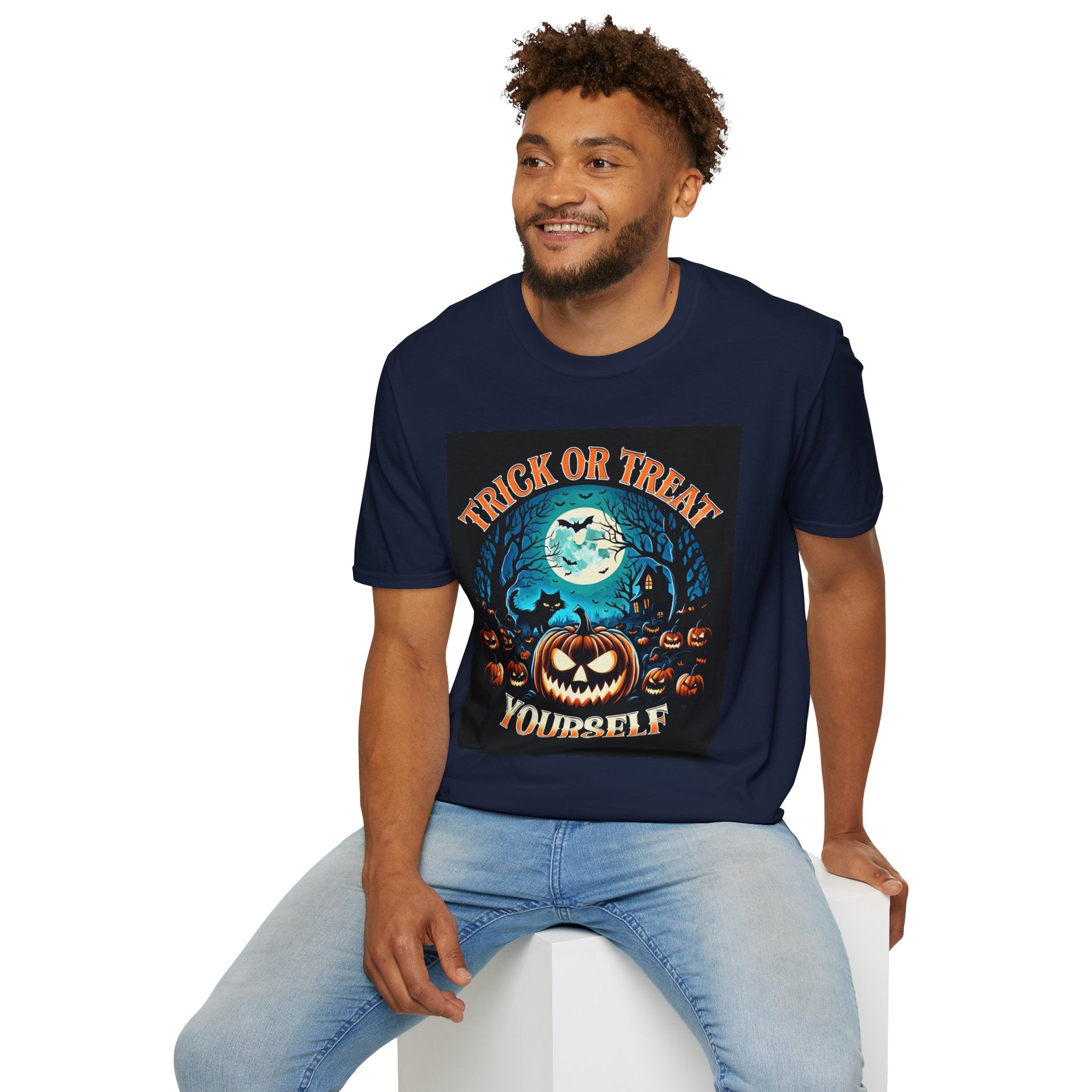 Trick or Treat Yourself Unisex Softstyle T-Shirt