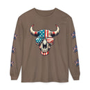 Liberty Horns Unisex Garment-Dyed Long Sleeve T-Shirt