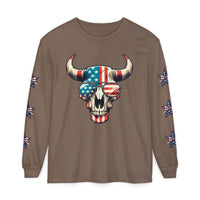 Liberty Horns Unisex Garment-Dyed Long Sleeve T-Shirt
