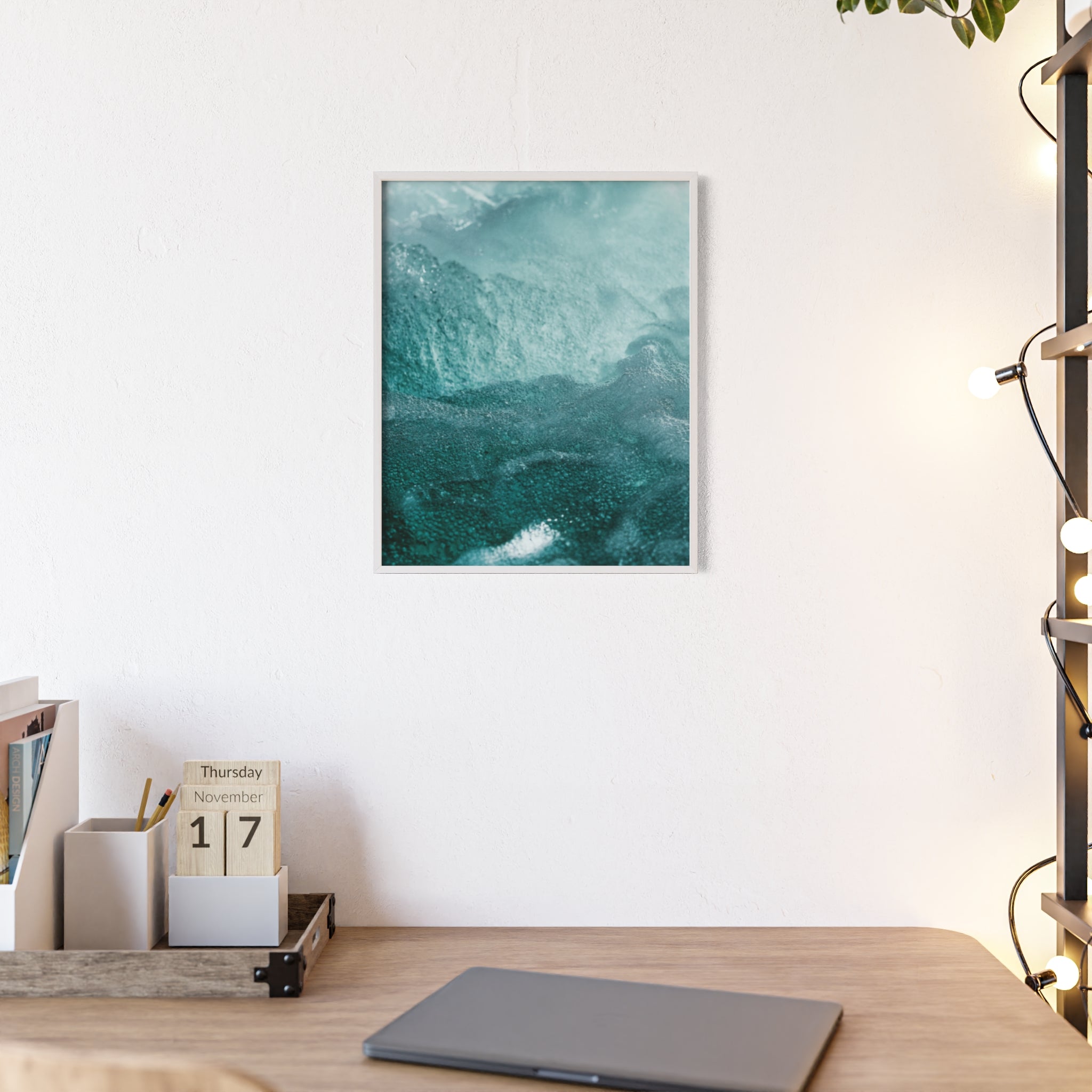 Submerged Posters with Wooden Frame