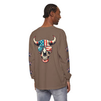 Liberty Horns Unisex Garment-Dyed Long Sleeve T-Shirt