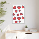 Heartbeat Matte Canvas