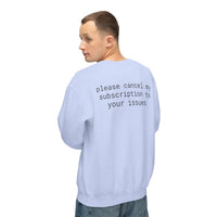 Funny Unisex Lightweight Crewneck Sweatshirt