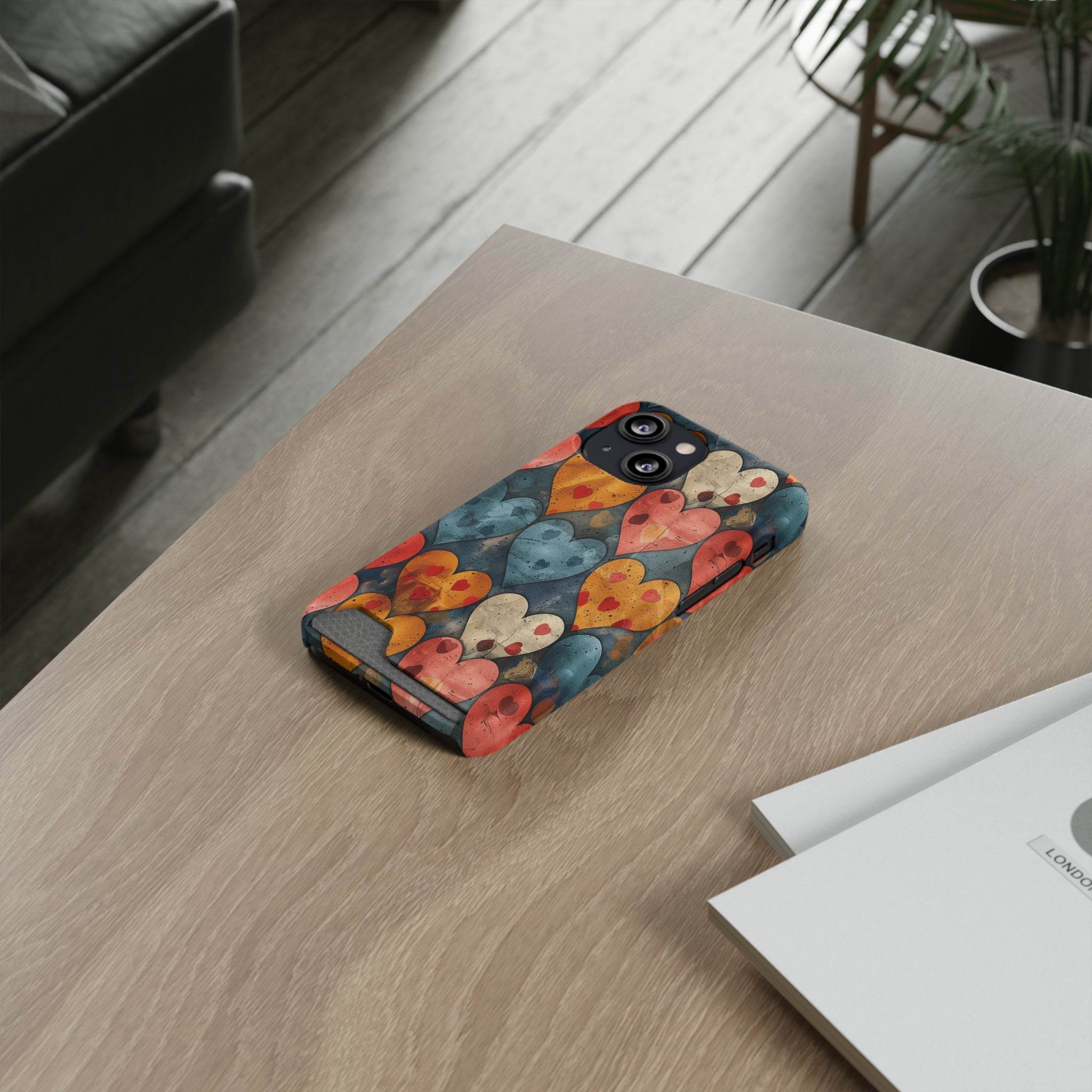 Love&Carry Phone Case With Card Holder - Esmeralda Ecostore